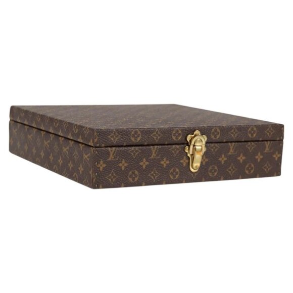 LOUIS VUITTON Monogram Jewelry case Jewelry Box LV - Picture 1 of 15